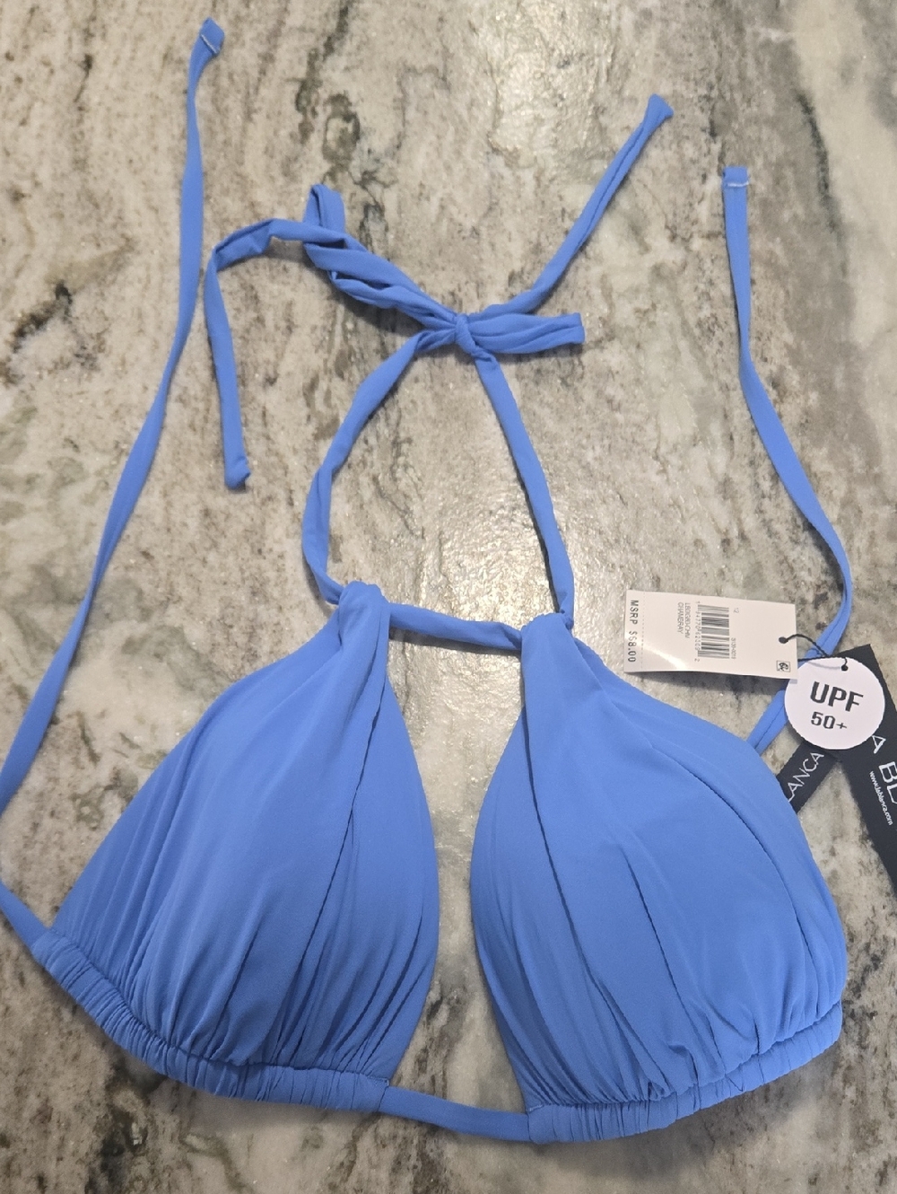 Blue Swim Top NWT